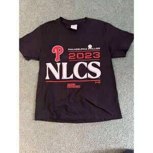 Philadelphia Phillies Unisex Youth Fanatics 2023 NLCS T-Shirt Size S